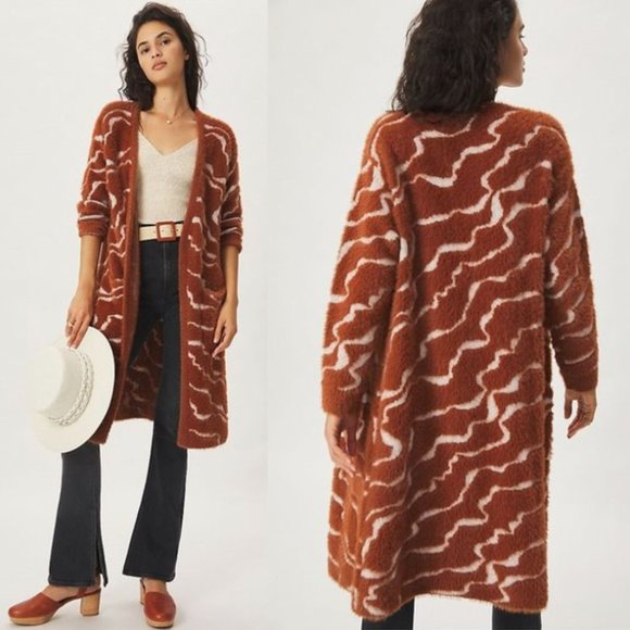 Anthropologie Sweaters - Anthropologie Greylin Heddie Eyelash Cardigan Large